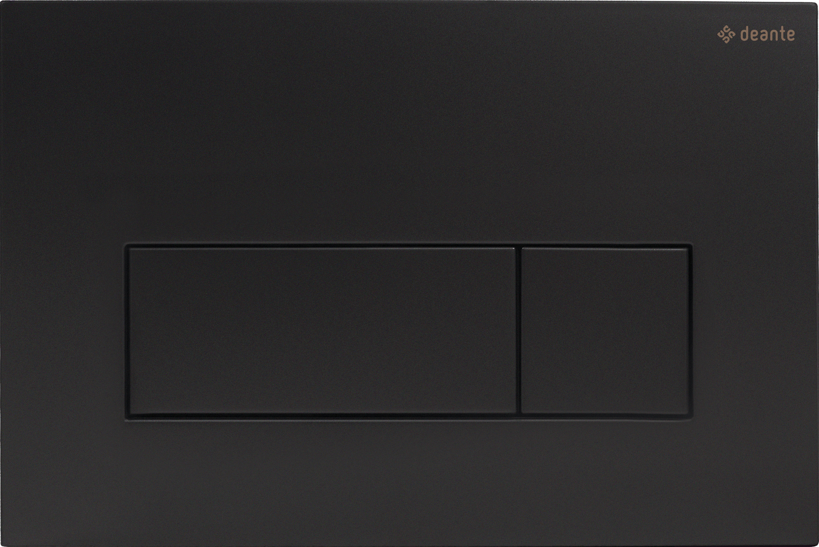 Przycisk spłukujący slim nero