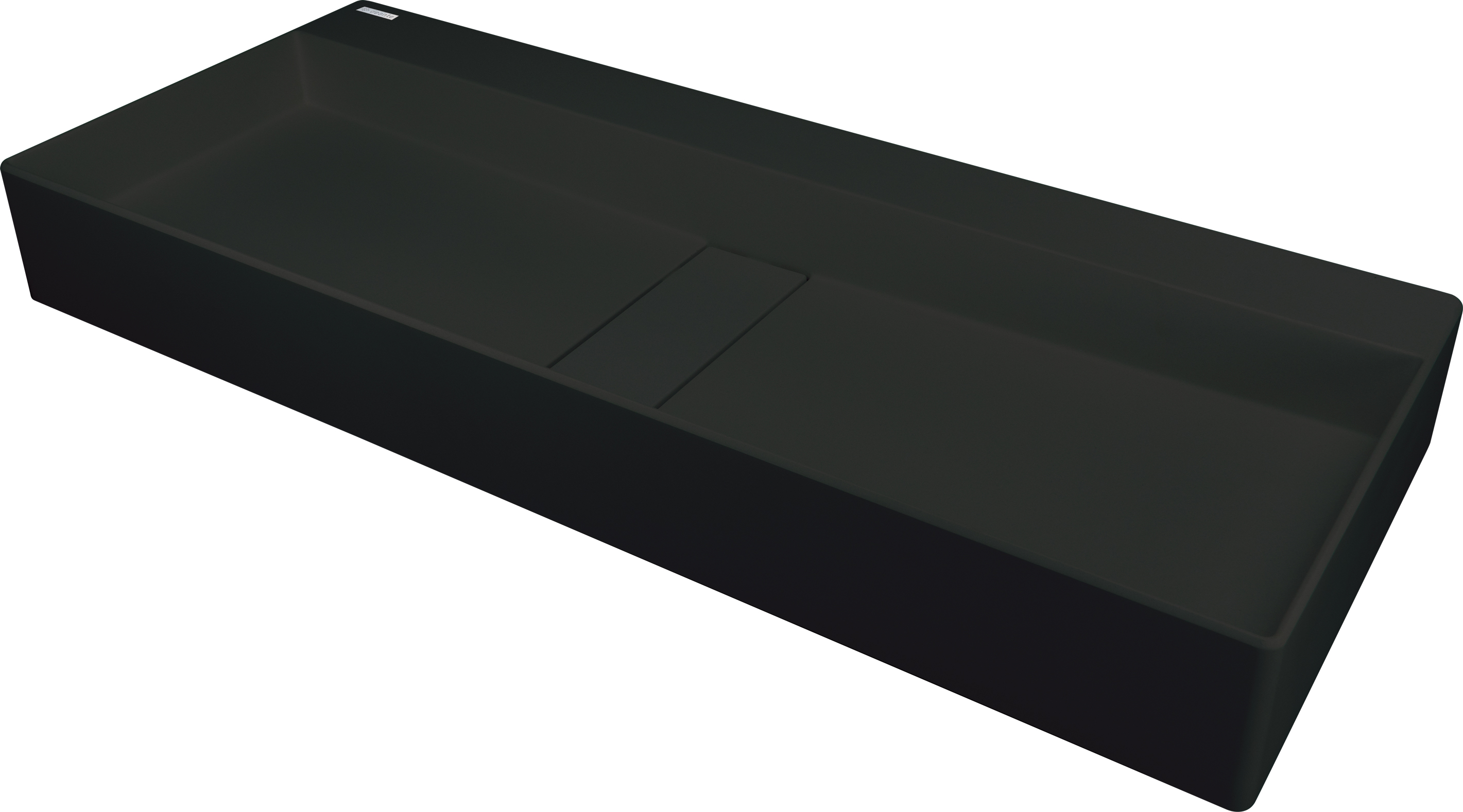 Granitwaschbecken, Aufsatz - mit Abdeckung