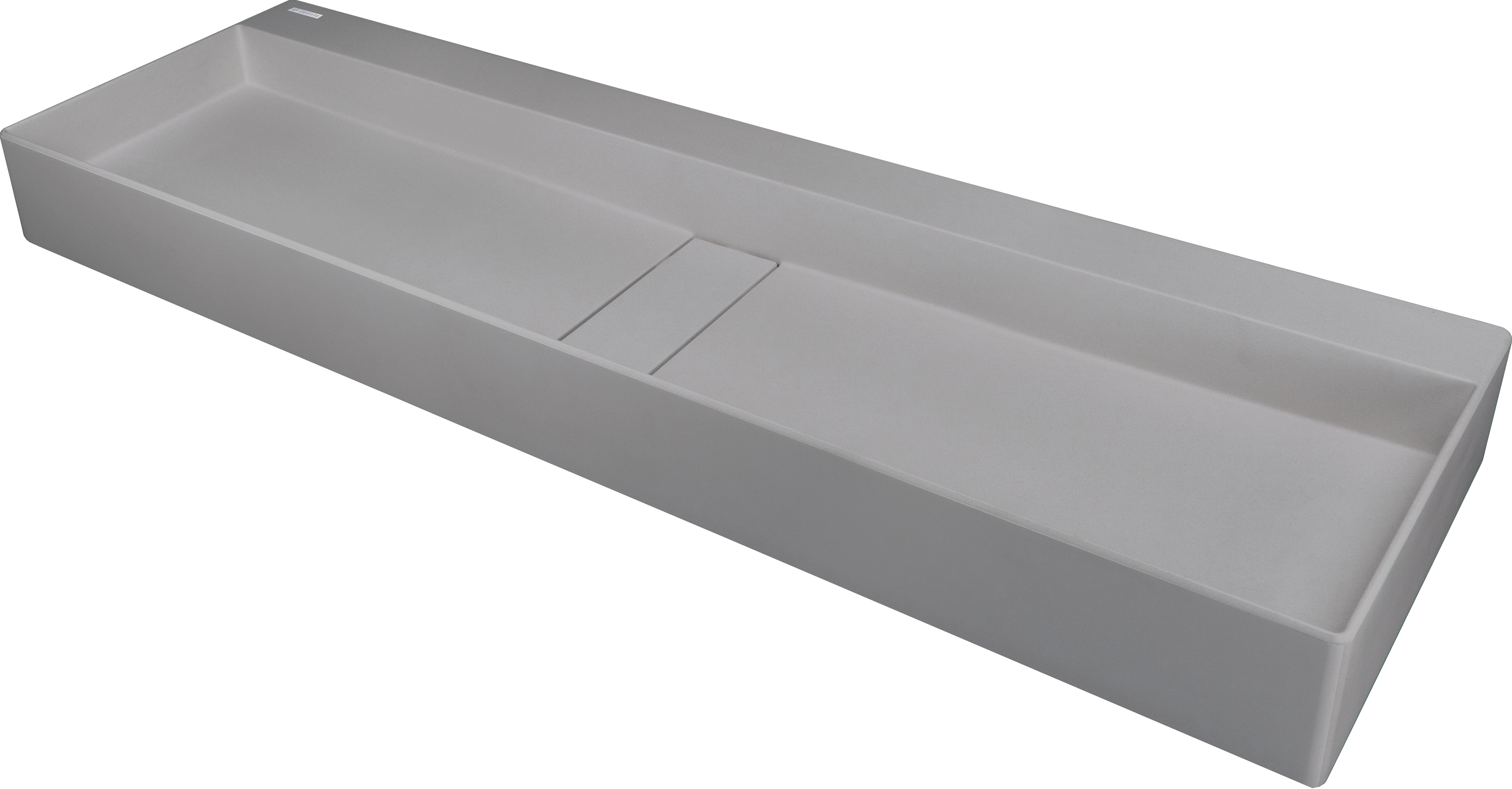 Granitwaschbecken, Aufsatz - mit Abdeckung