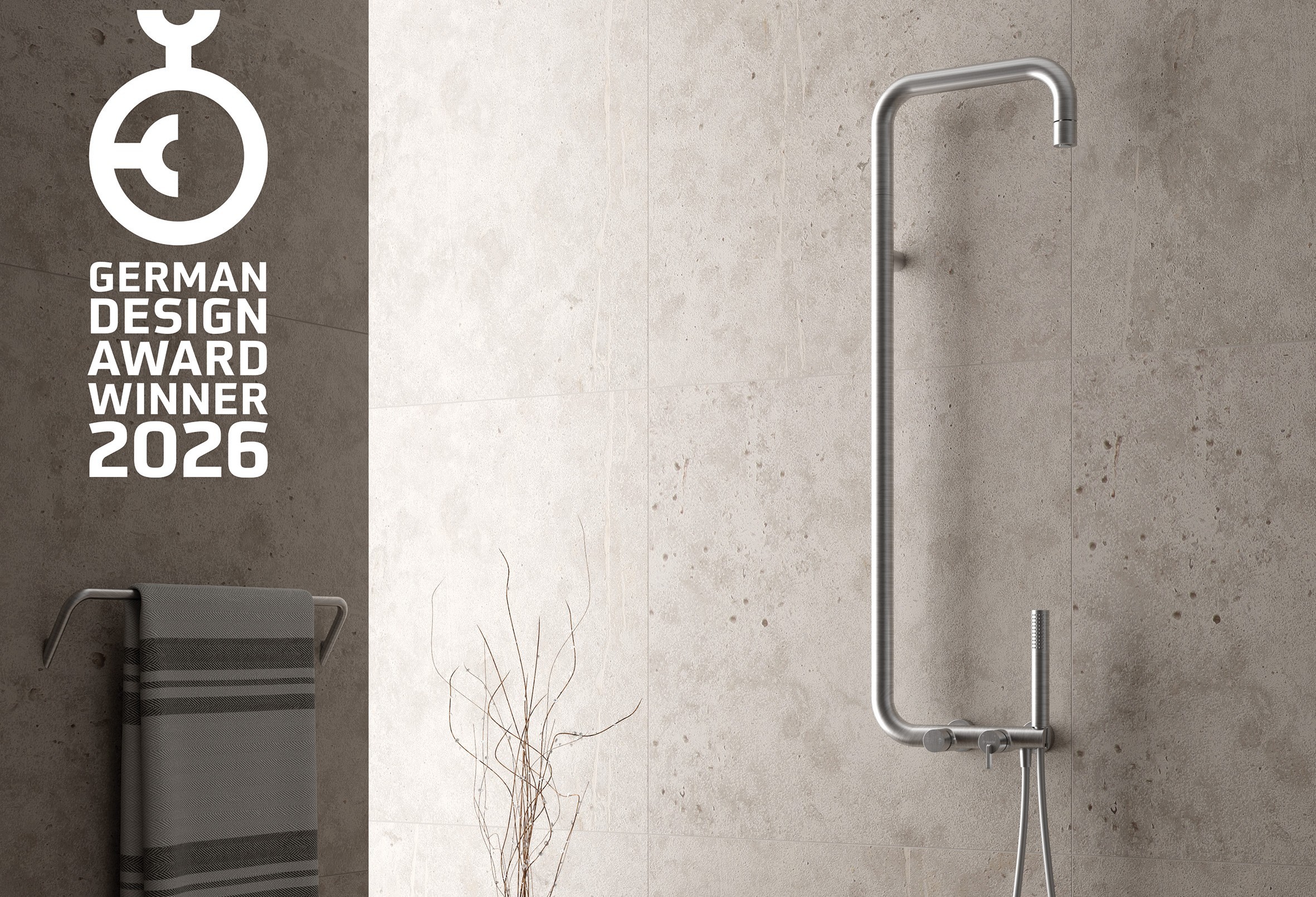 Deszczownica Silia z nagrodą German Design Award 2026 - Deante.pl