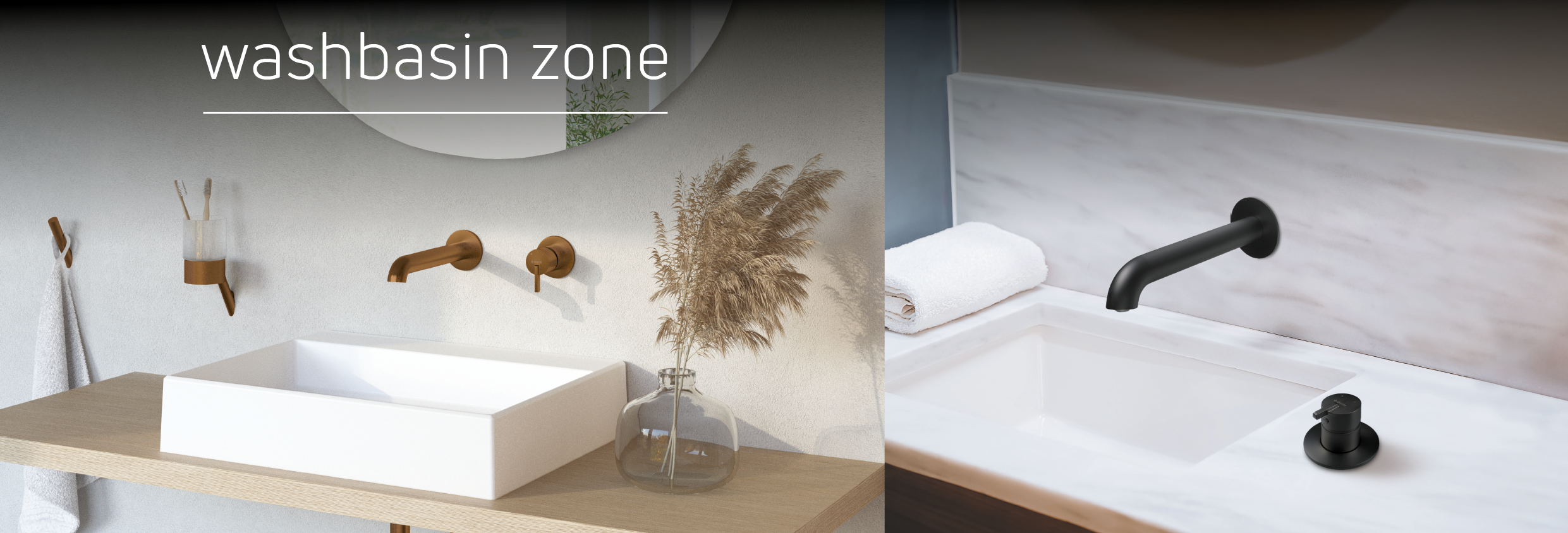 washbasin area