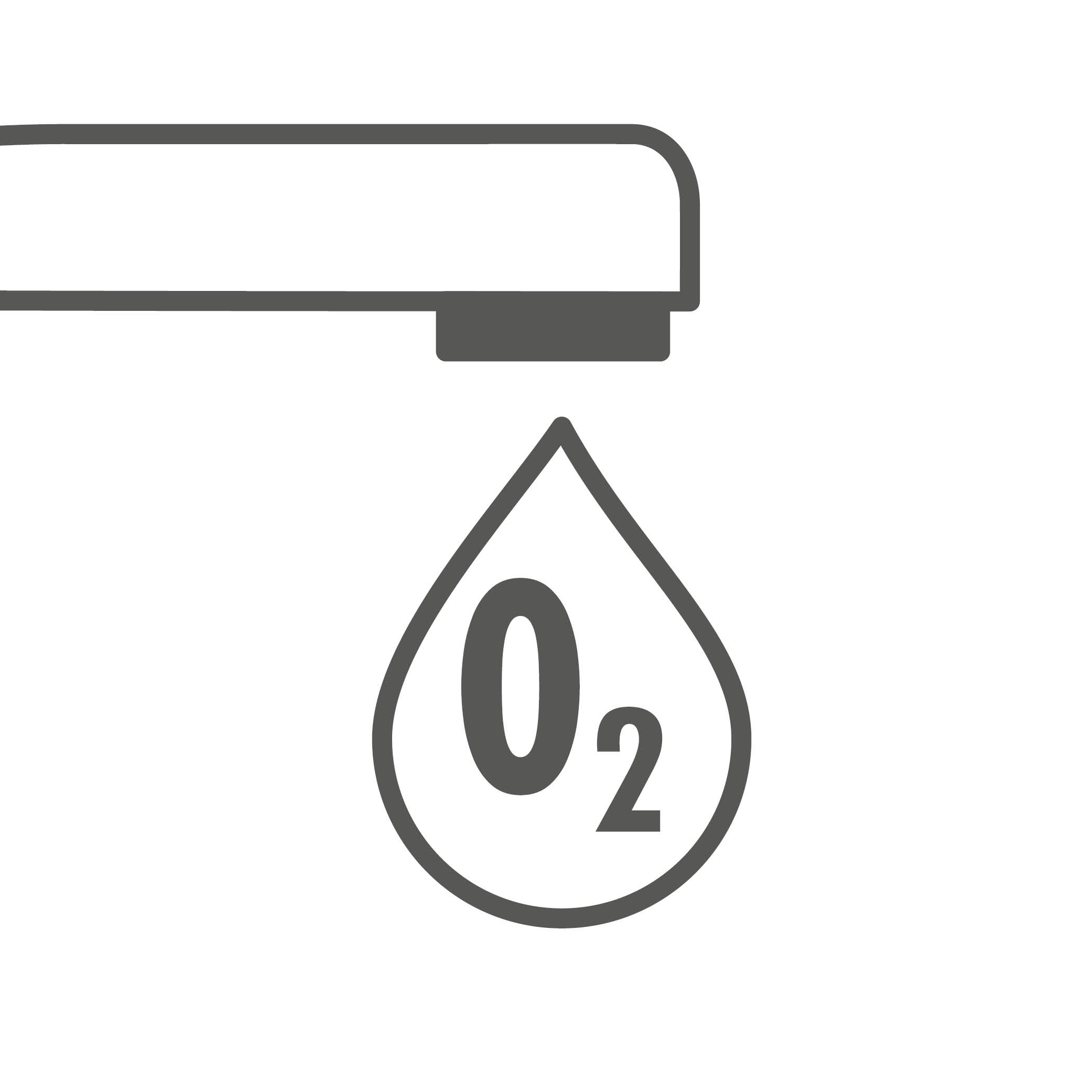 Bateria wyposażona w ECO-aerator ograniczający zużycie wody do 4,5l-min