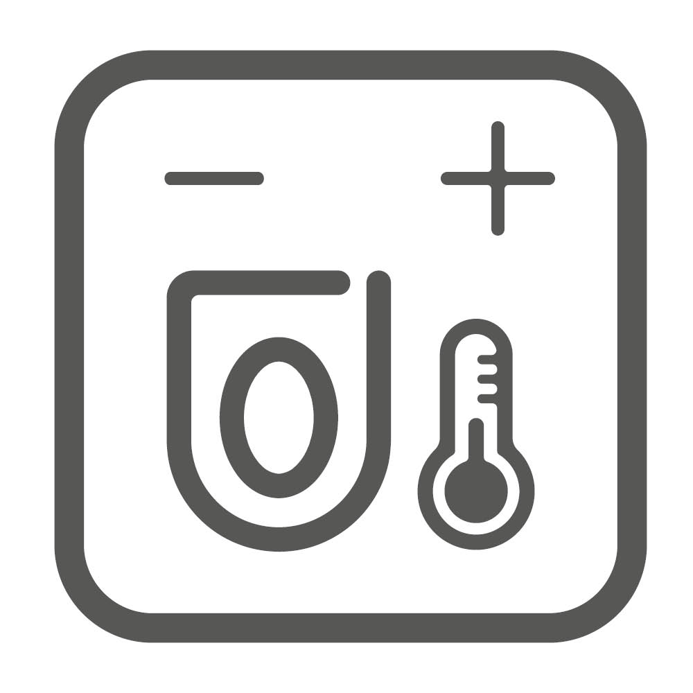 Podgrzewana deska - cztery poziomy komfortu cieplnego