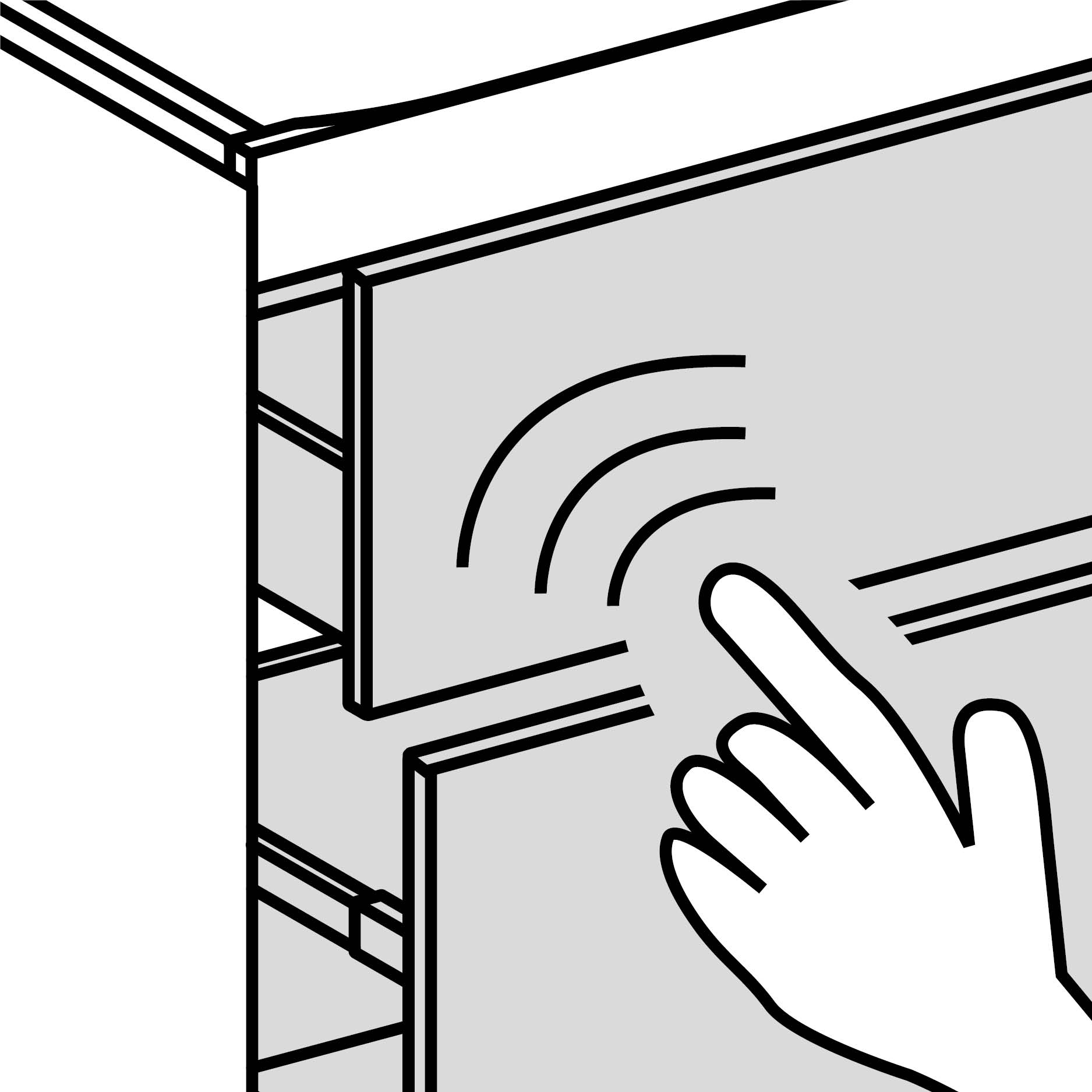 System Push to open - otwieranie szuflad i drzwiczek poprzez naciśnięcie frontu